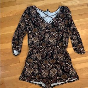 American eagle paisley romper